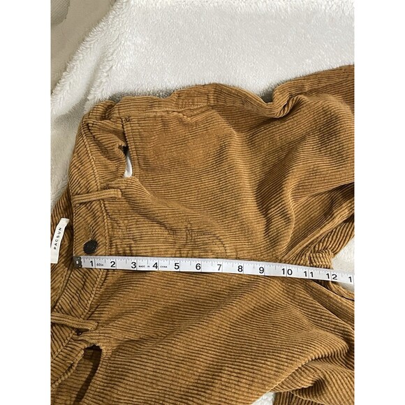 PACSUN Mom Jeans Camel Corduroy Ankle SZ 27 - Picture 8 of 9